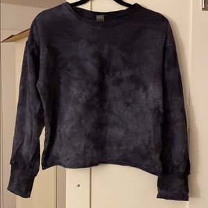 Electric & Rose tie-dye crew neck sweatshirt